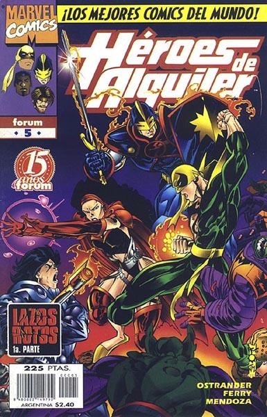 HÉROES DE ALQUILER # 05 | 848000214979200005 | JOHN OSTRANDER - PASQUAL FERRY - JAIME MENDOZA