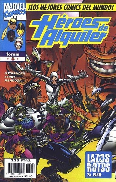 HÉROES DE ALQUILER # 06 | 848000214979200006 | JOHN OSTRANDER - PASQUAL FERRY - JAIME MENDOZA