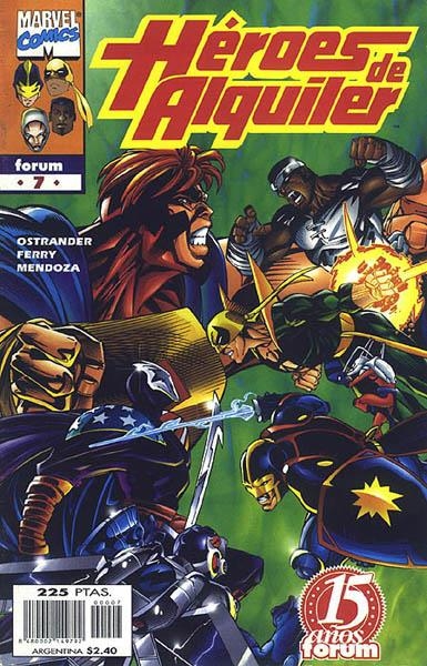 HÉROES DE ALQUILER # 07 | 848000214979200007 | JOHN OSTRANDER - PASQUAL FERRY - JAIME MENDOZA