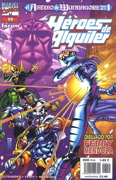 HÉROES DE ALQUILER # 15 | 848000214979200015 | JOHN OSTRANDER - PASQUAL FERRY - JAIME MENDOZA