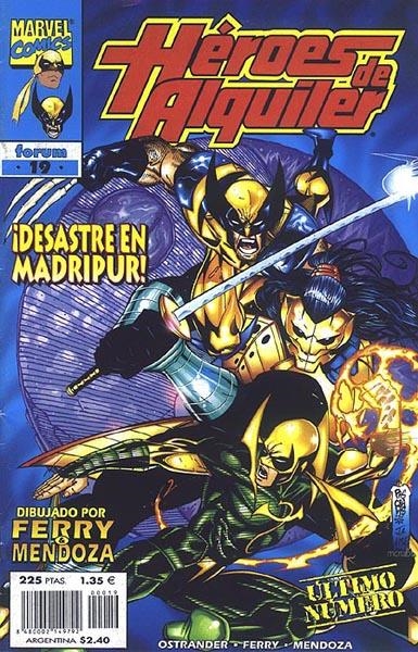 HÉROES DE ALQUILER # 19 | 848000214979200019 | JOHN OSTRANDER - PASQUAL FERRY - JAIME MENDOZA