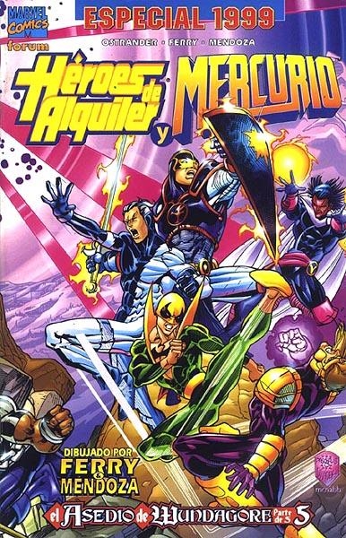 HÉROES DE ALQUILER ESPECIAL MERCURIO | 848000215595300001 | JOHN OSTRANDER - PASQUAL FERRY - JAIME MENDOZA