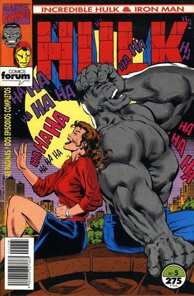 HULK IRON MAN # 05 | 848000202766300005 | PETER DAVID - DALE KEOWN -JOHN BYRNE - JOHN ROMITA JR