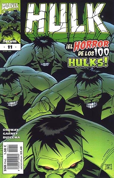 HULK VOL IV # 11 | 848000210096000011 | JERRY ORDWAY  - RON GARNEY - SAL BUSCEMA | Universal Cómics