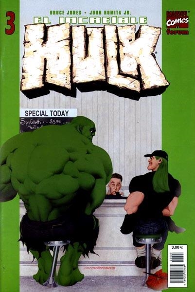 HULK VOL V # 03 | 848000210788400003 | BRUCE JONES - JOHN ROMITA JR. | Universal Cómics