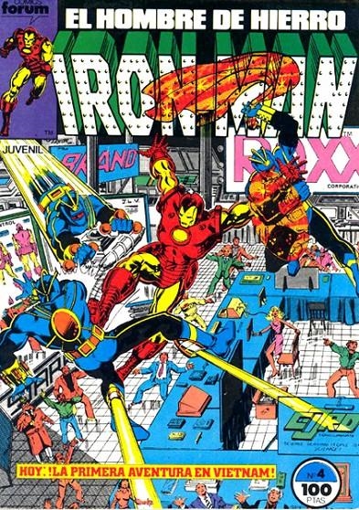 IRON MAN VOLUMEN I # 04 | 978843950513600004 | DAVID MICHELINIE  -  JOE BROZOWSKY - BOB LAYTON | Universal Cómics