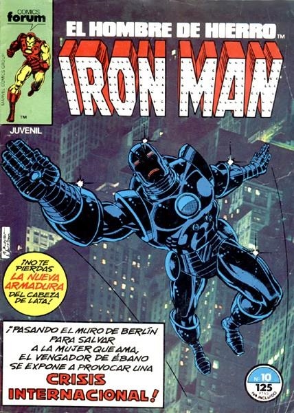 IRON MAN VOLUMEN I # 10 | 978843950513600010 | DAVID MICHELINIE  -  JOHN ROMITA JR - BOB LAYTON