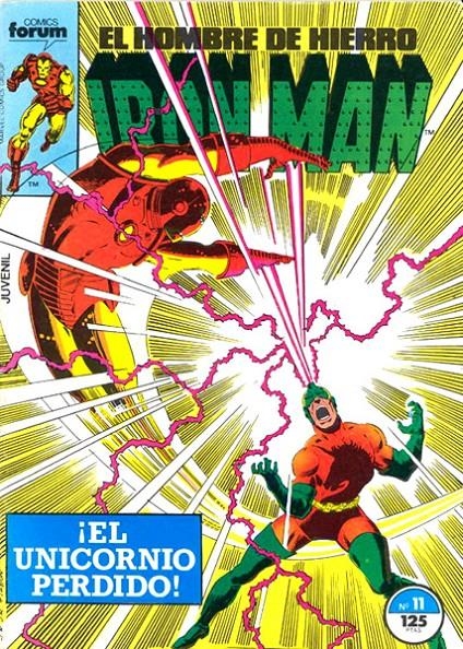 IRON MAN VOLUMEN I # 11 | 978843950513600011 | DAVID MICHELINIE  -  JOHN ROMITA JR - BOB LAYTON