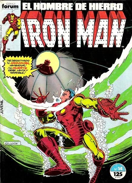 IRON MAN VOLUMEN I # 14 | 978843950513600014 | DENNIS O`NEIL - CARMINE INFANTINO - DAN GREEN - AL MILGROM - ROGER MCKENZIE - PAUL SMITH | Universal Cómics