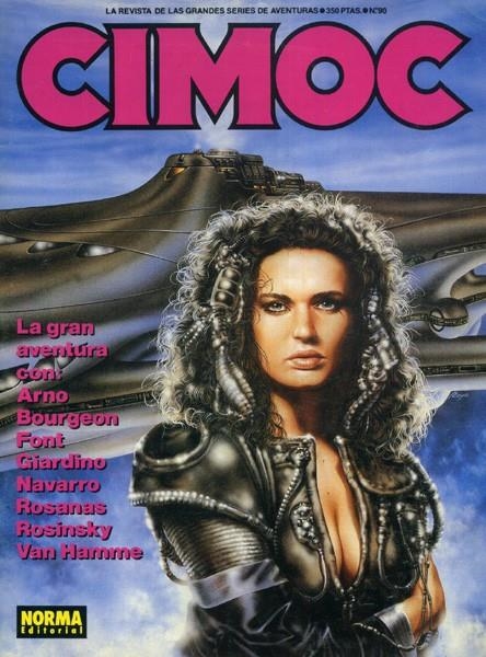 CIMOC REVISTA # 090 | 978848547501800090 | ARNO - FRANÇOISE BOURGEON - ALFONSO FONT - VITTORIO GIARDINO - - GRZEGORZ ROSINSKI - JEAN VAN HAMME