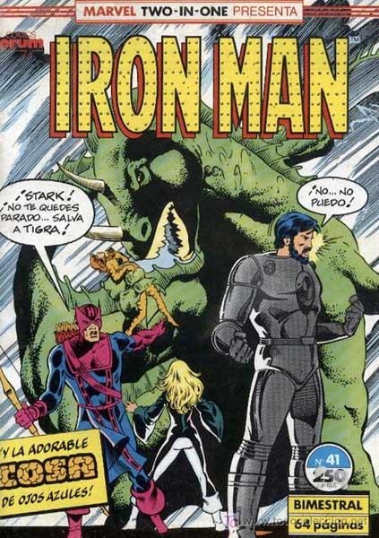 IRON MAN VOLUMEN I # 41 TWO IN ONE LA COSA | 978843950513600041 | DENNIS O`NEIL - LUKE MC DONNELL - ROM DE FALCO - RON WILSON | Universal Cómics