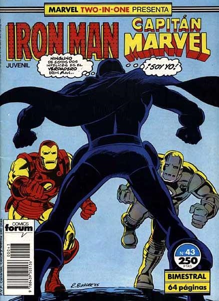 IRON MAN VOLUMEN I # 43 TWO IN ONE CAPITÁN MARVEL | 978843950513600043 | DENNIS O`NEIL - RICK BUCKLER - ROY THOMAS - GIL KANE - JOHN  BUSCEMA