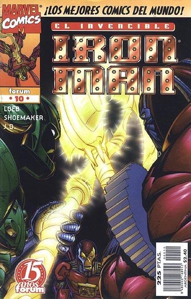IRON MAN VOLUMEN III HÉROES REBORN # 10 | 848000216895300010 | JEPH LOEB - TERRY SHOEMAKER