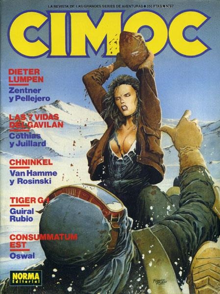 CIMOC REVISTA # 097 | 978848547501800097 | YAQUI - OSWAL -  - JOSEP MARIA POLLS - ESTEVE POLLS - JEAN TEULE - ANTONIO SEGURA - JOSE ORTIZ - JOR | Universal Cómics