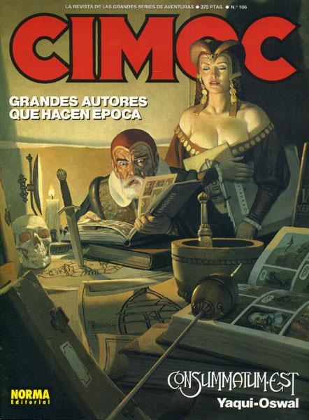 CIMOC REVISTA # 106 | 978848547501800106 | YAQUI - OSWAL - TOM DE HAVEN - BRUCE JENSEN - ANTONIO NAVARRO - FRANCO SAUDELLI - AUCLAIR - RIONDET