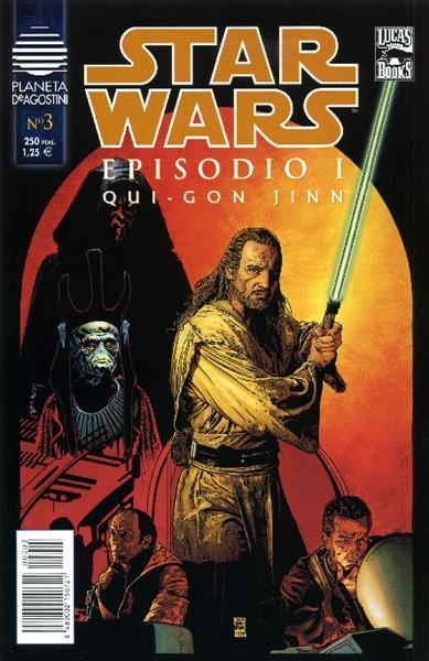 STAR WARS EPISODIO I # 03 QUI-GON JINN | 848000215672100003 | RYDER WINDHAM  -  ROBERT TERANISHI - CHRIS CHUCKRY - TIM BRADSTREET