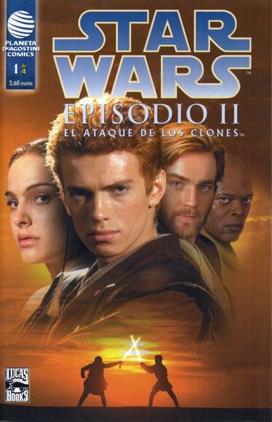 STAR WARS EPISODIO II EL ATAQUE DE LOS CLONES # 01 | 848000210589700001 | HENRY GILROY - JAN DUURSEMA - RAY KRYSSING | Universal Cómics