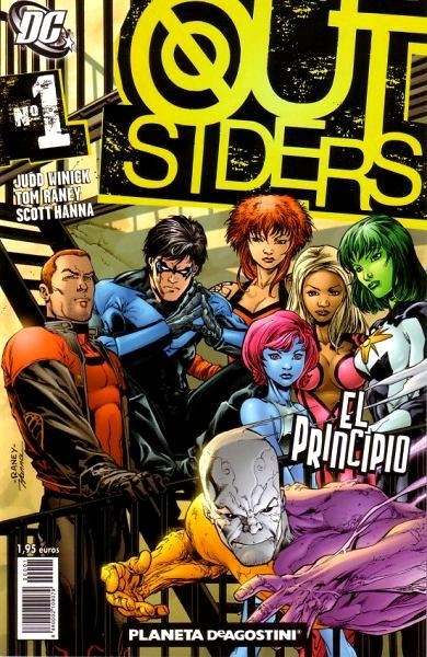 OUTSIDERS # 01 | 848000210907900001 | JUDD WINNICK  -  TOMS RANEY  -  SCOTT HANNA | Universal Cómics