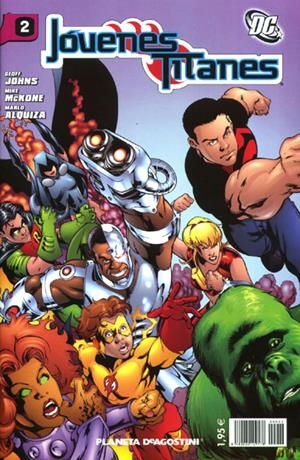 JÓVENES TITANES # 02 | 848000210917800002 | GEOFF JOHNS  -  MIKE MC KONE - MARLO ALQUIZA | Universal Cómics