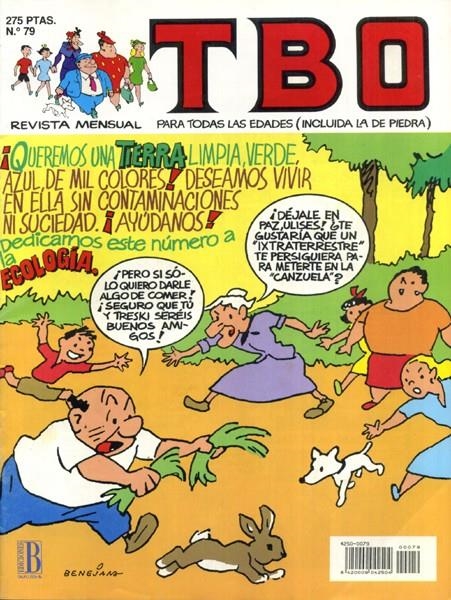 TBO EDICIONES B # 079 | 842000904250400079 | VAZQUEZ - COLL - SEMPRE - F. PEREZ NAVARRO - SABATES - VARIOS AUTORES