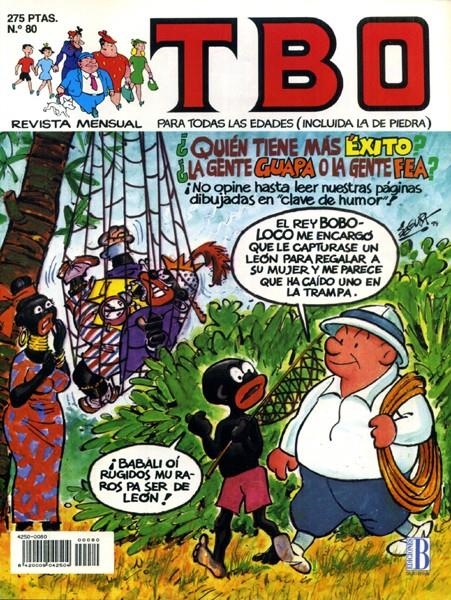 TBO EDICIONES B # 080 | 842000904250400080 | VAZQUEZ - COLL - SEMPRE - F. PEREZ NAVARRO - SABATES - VARIOS AUTORES