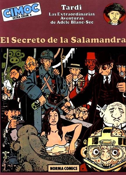 LAS EXTRAORDINARIAS AVENTURAS DE ADELE BLANC SEC # 05 SECRETO DE LA SALAMANDRA | 9567 | JACQUES TARDI