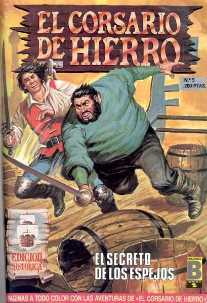 CORSARIO DE HIERRO EDICION HISTORICA # 05 | 52848 | VICTOR MORA  -  AMBROS | Universal Cómics
