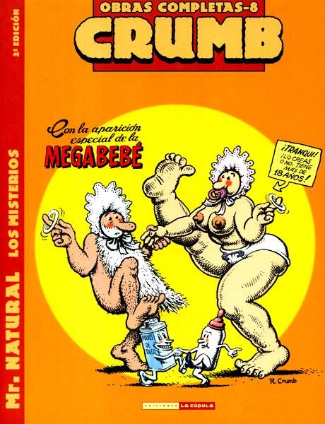 CRUMB OBRAS COMPLETAS # 08 MR NATURAL, LOS MISTERIOS 2ª EDICIÓN | 9788478334223 | ROBERT CRUMB