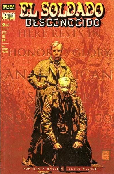 VÉRTIGO # 063 EL SOLDADO DESCONOCIDO # 2 | 9788479046972 | GARTH ENNIS - KILLIAN PLUNKETT