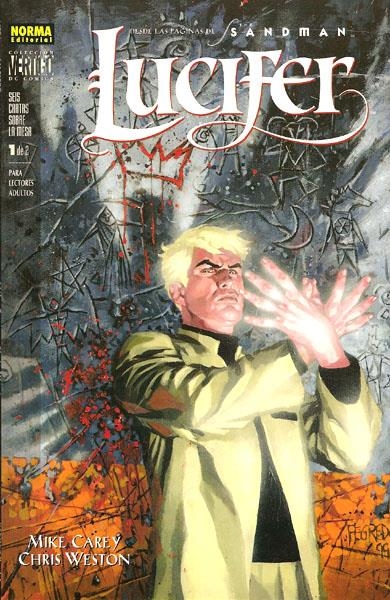 VÉRTIGO # 175 LUCIFER SEIS CARTAS SOBRE LA MESA # 1 | 9788484313397 | MIKE CAREY - CHRIS WESTON - WARREN PLEECE - DEAN  ORMSTOM | Universal Cómics