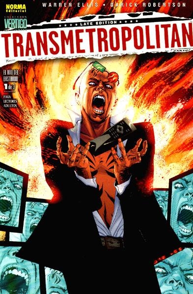 VÉRTIGO # 136 TRANSMETROPOLITAN EL AÑO DEL BASTARDO # 1 | 9788484311836 | WARREN ELLIS - DARICK ROBERTSON