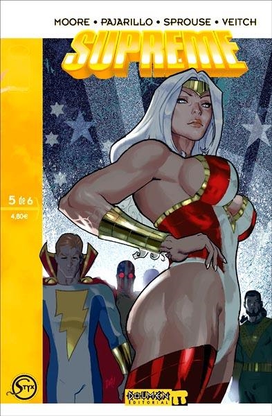 SUPREME LA HISTORIA DEL AÑO # 05 | 978849612117105 | ALAN MOORE - CHRIS SPROUSE - M. PAJARILLO - RICK VEITCH - NORMAN RAPMUND | Universal Cómics