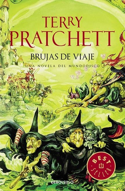 MUNDODISCO BOLSILLO # 12 BRUJAS DE VIAJE | 9788497932134 | TERRY PRATCHETT