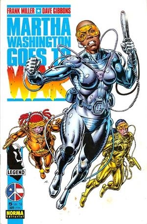 MARTHA WASHINGTON GOES TO WAR # 05 | 978840489195000005 | FRANK MILLER - DAVE GIBBONS | Universal Cómics