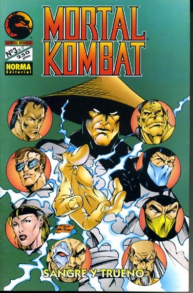 MORTAL KOMBAT # 03 SANGRE Y TRUENO | 978842950994600003 | CHARLES MARSHALL - PATRICK ROLO | Universal Cómics