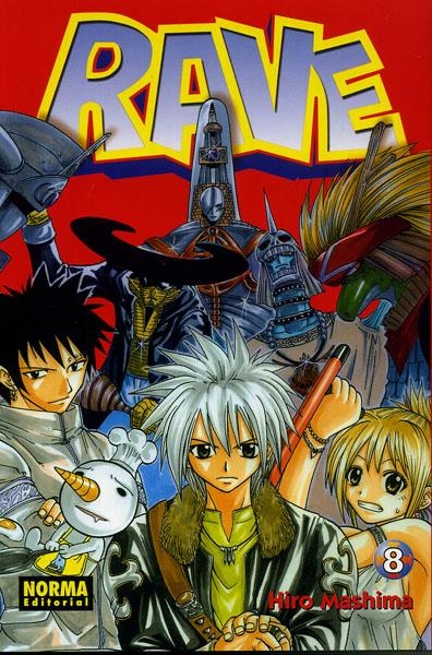 RAVE # 08 | 9788498143034 | HIRO MASHIMA