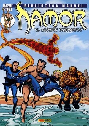 BIBLIOTECA MARVEL NAMOR # 01 | 9788496389984 | STEVE GERBER -  - BILL EVERETT - STAN LEE - HOWARD CHAYKIN | Universal Cómics