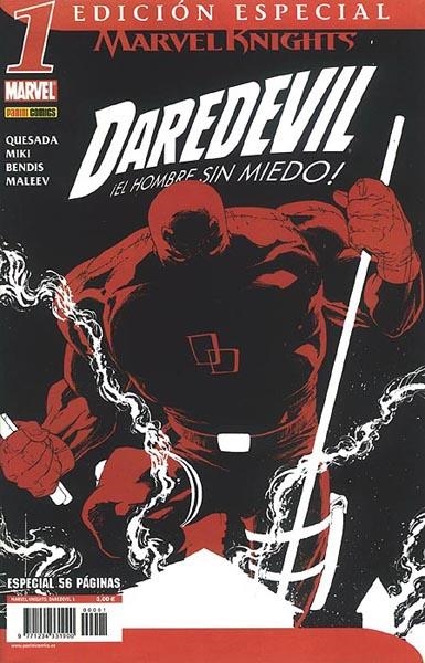 DAREDEVIL MARVEL KNIGHTS VOL 2 # 01 ED ESPECIAL | 977123433100000001 | BRIAN MICHAEL BENDIS - JOE QUESADA - ALEX MALEEV - | Universal Cómics