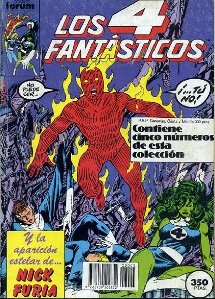 RETAPADO LOS 4 FANTASTICOS VOL I # 13 (61-65) | 36731 | JOHN BYRNE | Universal Cómics