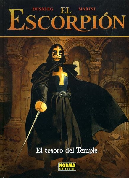 EL ESCORPIÓN EDICIÓN EN CARTONÉ # 06 TESORO DEL TEMPLE | 9788498147186 | STEPHEN DESBERG - ENRICO MARINI | Universal Cómics