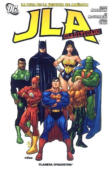 JLA CLASIFICADO # 01 | 9788467430066 | GRANT MORRISON - ED McGUINESS - DEXTER VINES | Universal Cómics