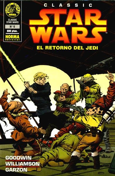 STAR WARS CLASSIC # 6 EL RETORNO DEL JEDI  # 02 | 978847904416900006 | ARCHIE GOODWIN - AL WILLIAMSON - CARLOS GARZON | Universal Cómics