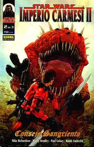 STAR WARS IMPERIO CARMESÍ II CONSEJO SANGRIENTO # 02 | 9788484310150 | MIKE RICHARDSON - RANDY STRADLEY - PAUL GULACY - RANDY EMBERLIN- DAVE DORMAN | Universal Cómics