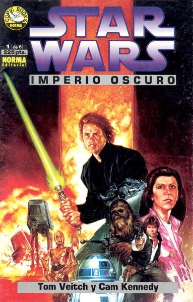 STAR WARS IMPERIO OSCURO # 01 | 978840738693400001 | TOM VEITCH - CAM KENNEDY | Universal Cómics