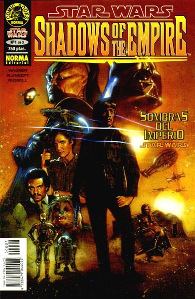 STAR WARS SOMBRAS DEL IMPERIO # 01 | 978847904402200001 | JOHN WAGNER - KILIAN PLUNKETT - P. CRAIG RUSSELL