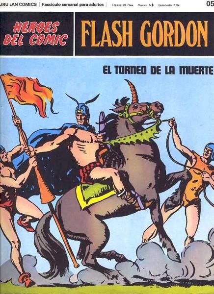 FLASH GORDON HÉROES DEL CÓMIC VOLUMEN I # 005 | 38123 | ALEX RAYMOND | Universal Cómics