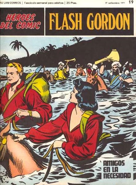 FLASH GORDON HÉROES DEL CÓMIC VOLUMEN II # 019 | 38141 | ALEX RAYMOND | Universal Cómics