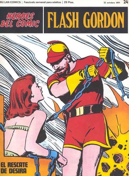 FLASH GORDON HÉROES DEL CÓMIC VOLUMEN II # 024 | 38146 | ALEX RAYMOND | Universal Cómics