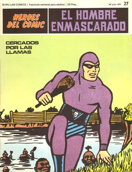 EL HOMBRE ENMASCARADO # 27 | 38169 | LEE FALK  -  RAY MOORE | Universal Cómics
