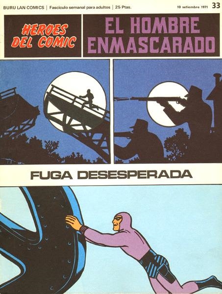 EL HOMBRE ENMASCARADO # 33 | 38170 | LEE FALK  -  RAY MOORE